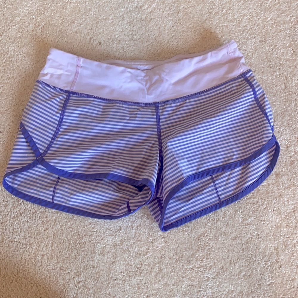 2” inseam size 4 lulu running shorts